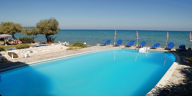 זקינטוס טאון Locanda Beach Hotel מראה חיצוני תמונה